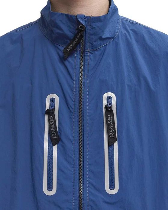 Жилет Gramicci x And Wander Brushed Nylon Vest Blue