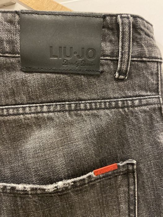Spodnie dzisny Liu Jo rozmiar L 34/48 szare przetarcia