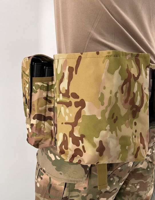 Пояс тактичний з підсумками РПС в зборі підсумки подсумки мультикам