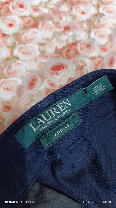 Брюки женские RALPH LAUREN  классические,жіночі брюки сині класичні