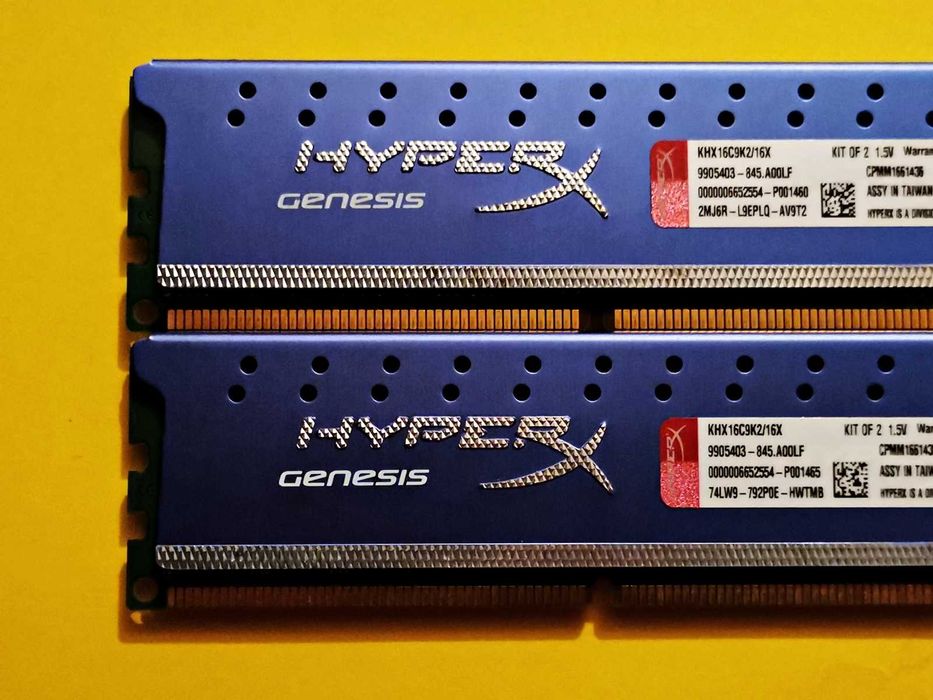DDR3 16GB KingSton HyperX GeneSiS 12800 -Komputer