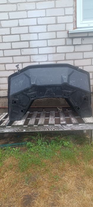 Оригінальний кофр CFMOTO з кріпленнями (швидкознімачами)