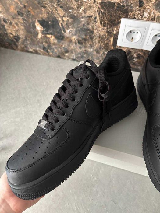 Nike Air Force 1 Low Black (38 - 46 розмір)