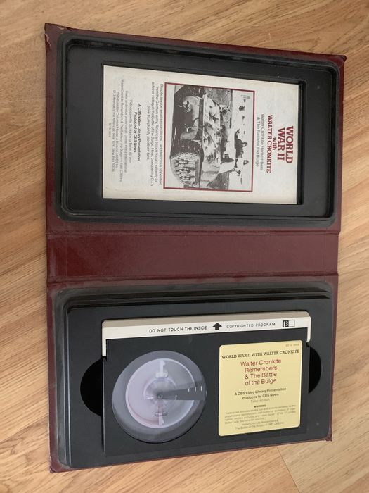 Kaseta betamax 2 wojna swiatowa unikat