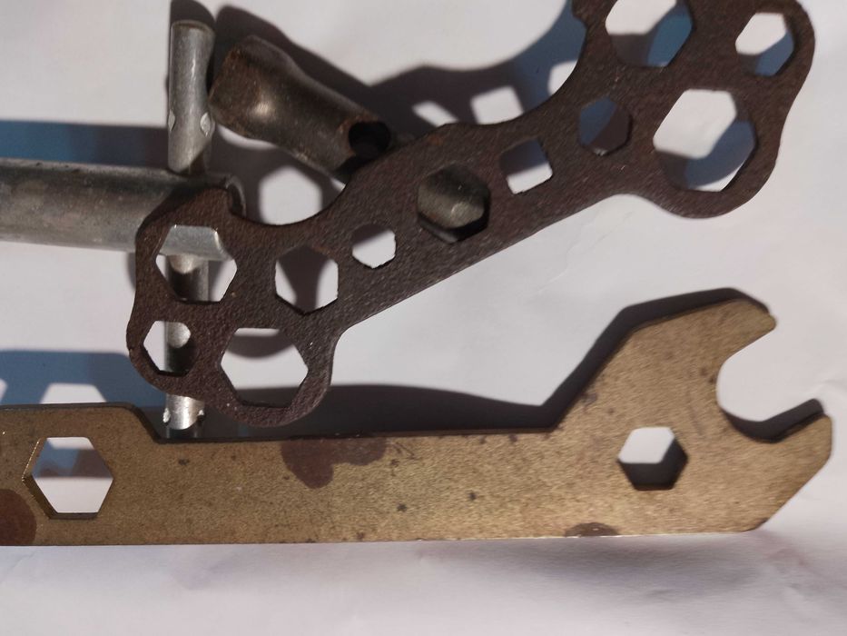 stare klucze rowerowe  - zestaw