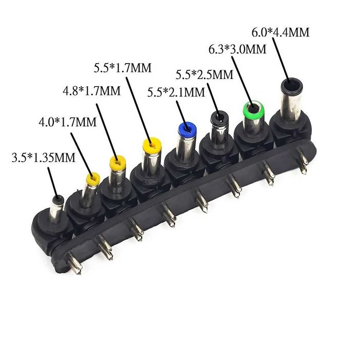 Универсальный адаптер зарядка MY-150W 12–24В для ноутбука от сети.