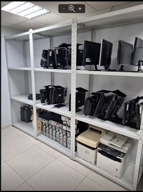 Стеллаж металлический на болтах архив в магазин офис производитель