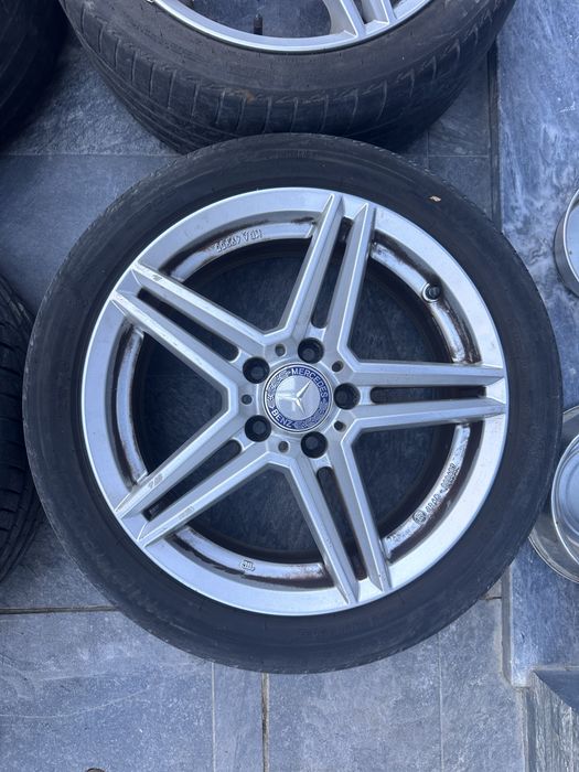 Jantes Mercedes 17” com pneus Bridgestone Turanza