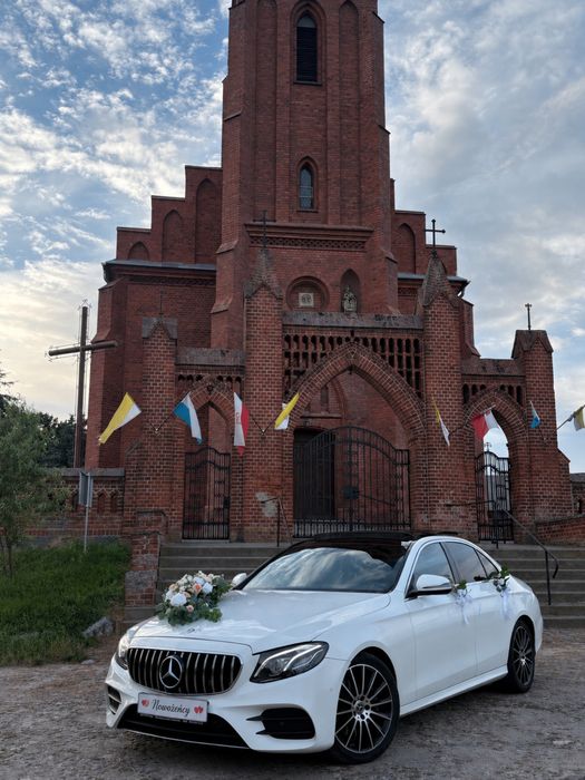Auto do ślubu Mercedes E klasa AMG