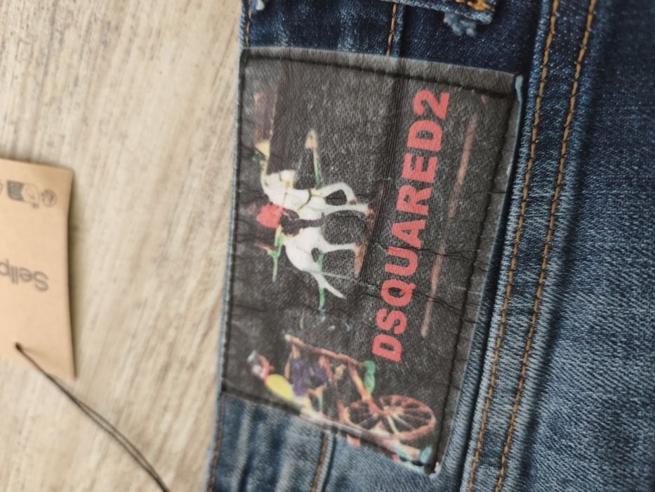 Jeansy Dsquared2 – rozmiar 50 – oryginalne – stan bardzo dobry