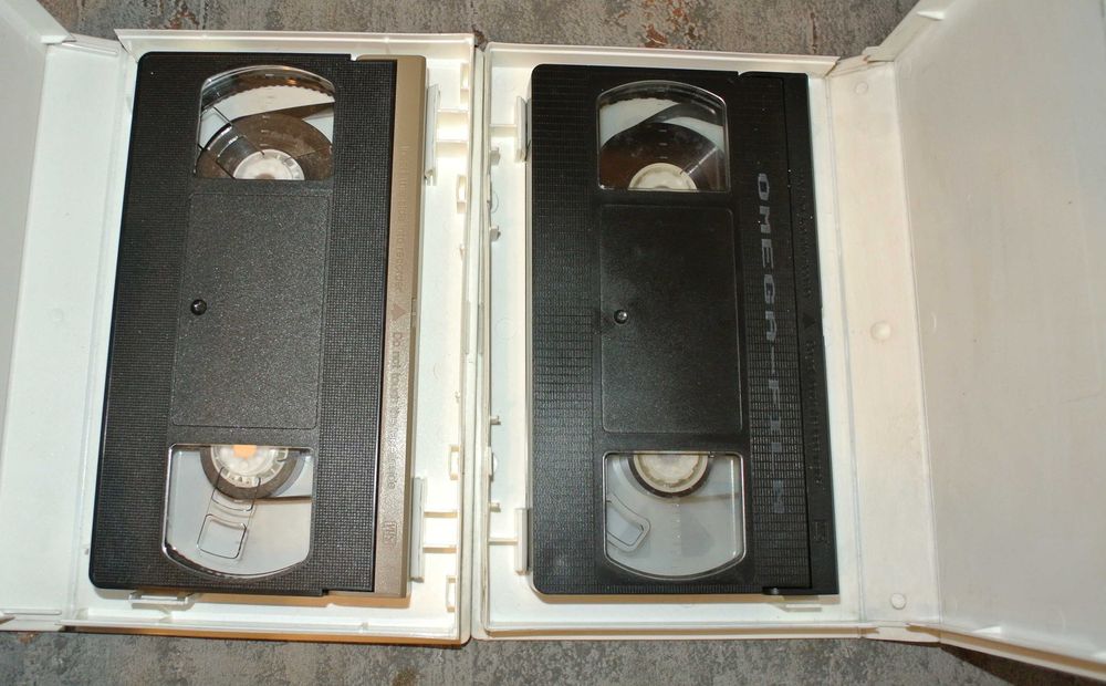Kasety VHS - zestaw 5 sztuk - nr 6