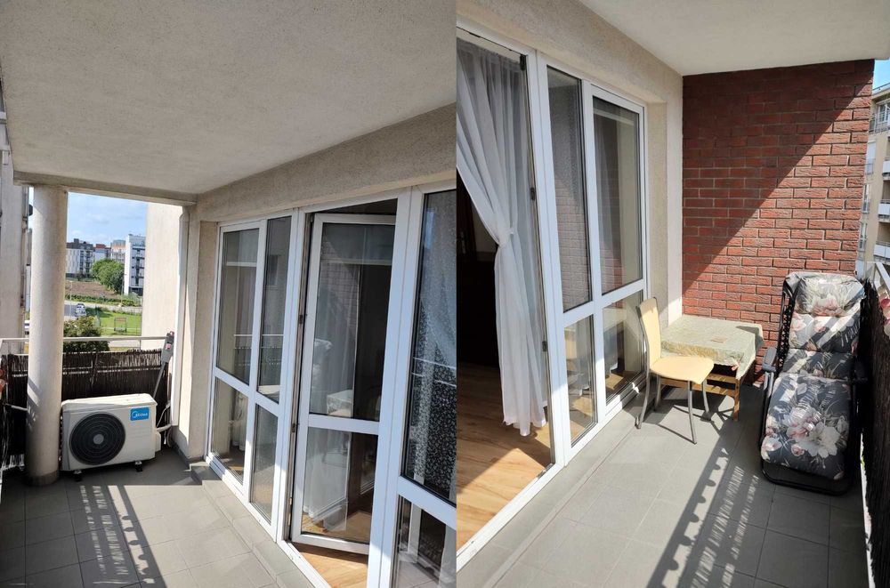 Duży pokój na wynajem, Katowicka, ATANER, loggia, klimatyzacja