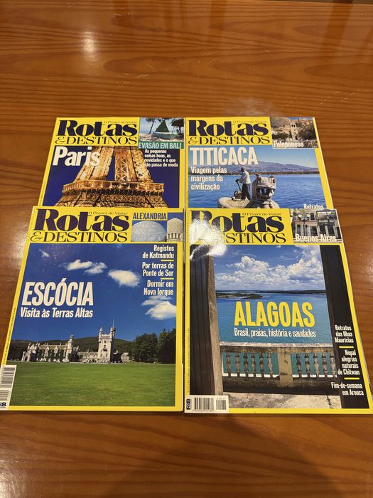 Revistas turismo e viagens