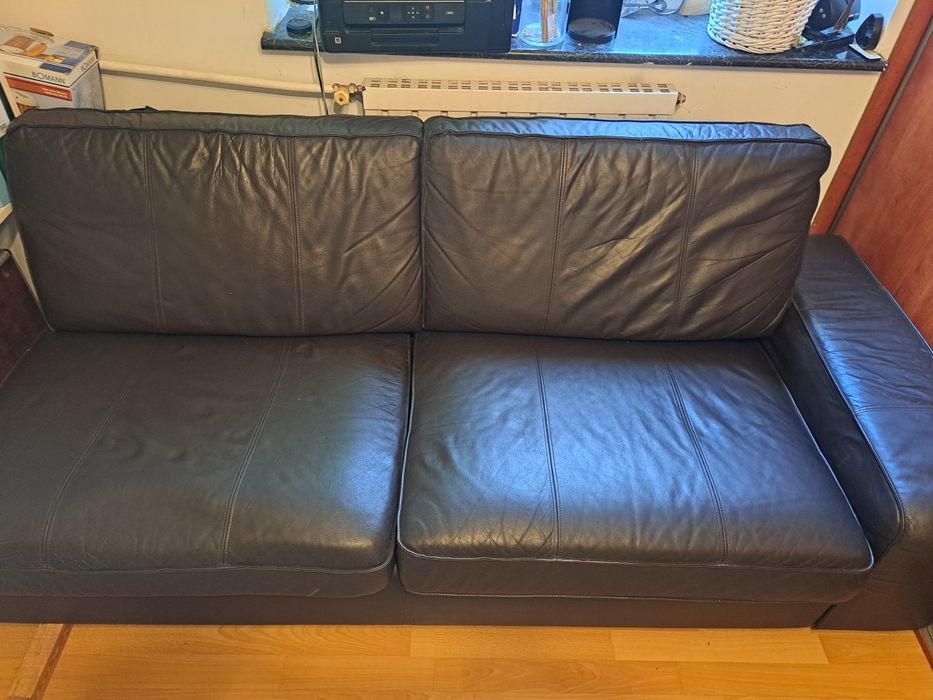 Sofa skórzana ikea Kivik