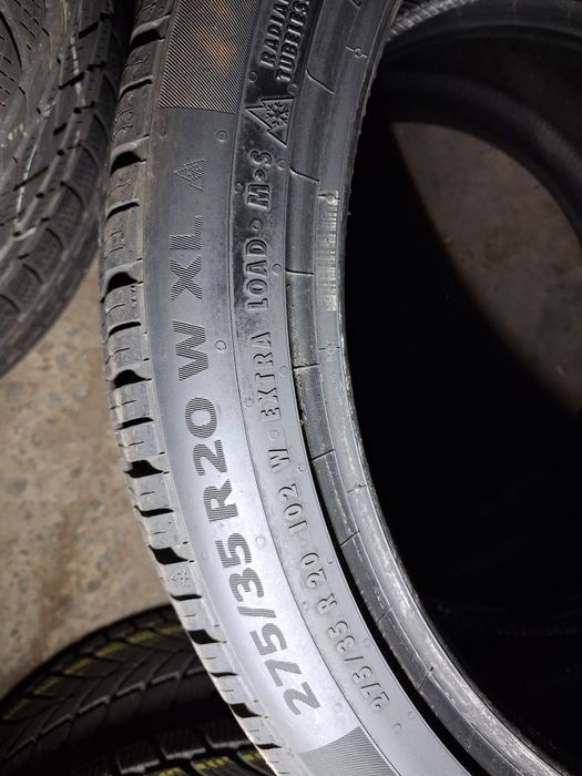 Разноширокий комплект 275/35; 245/40 R20 Continental Conti Winter TS 860S шини б/у зима