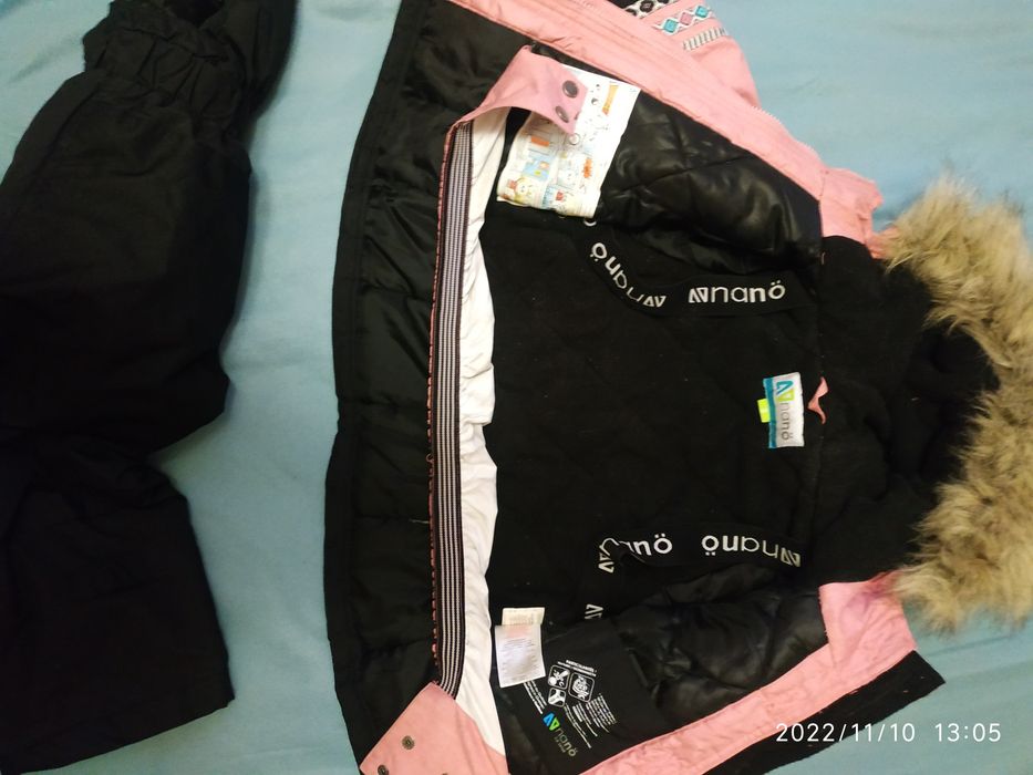 Комбінезон, зимовий костюм NANO.  Куртка і штани нано