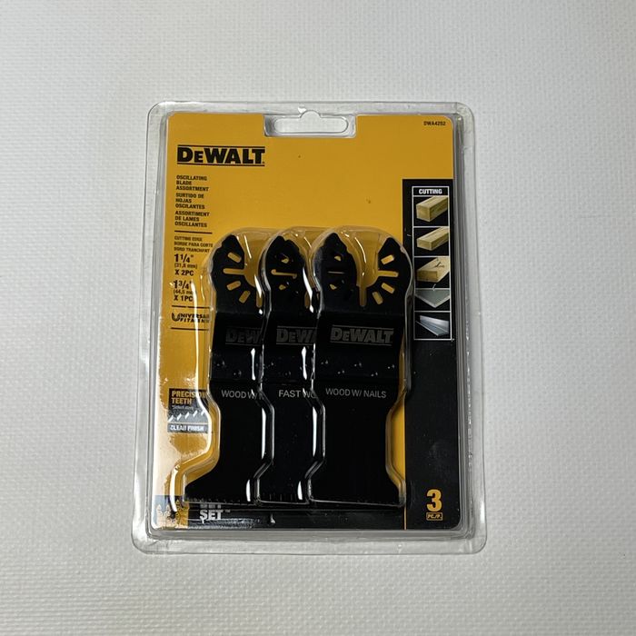 Dewalt DWA4252 набір карбідних полотен леза мультитул dcs356 dcs354