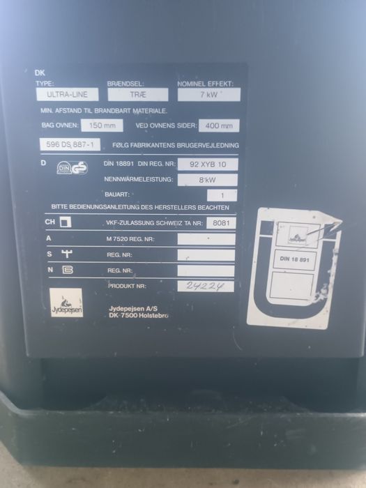 Kominek wolnostojący