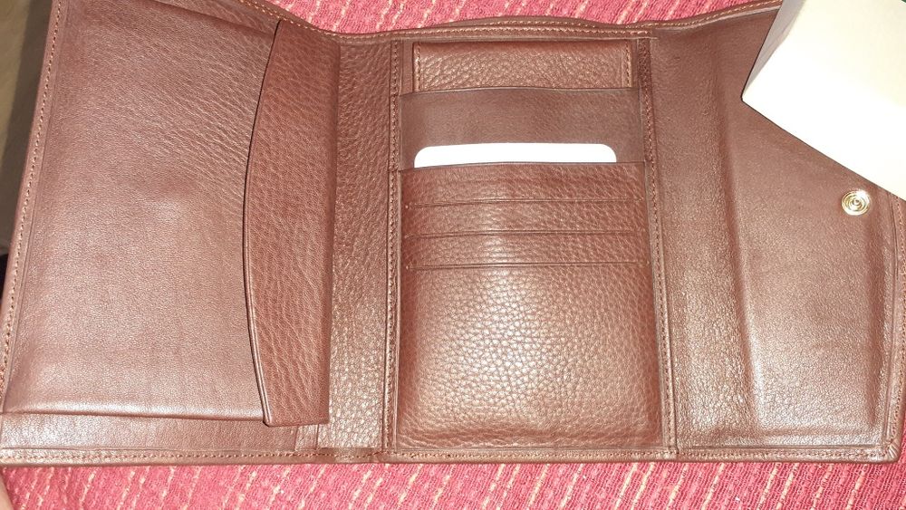 Портмоне женский кожаный