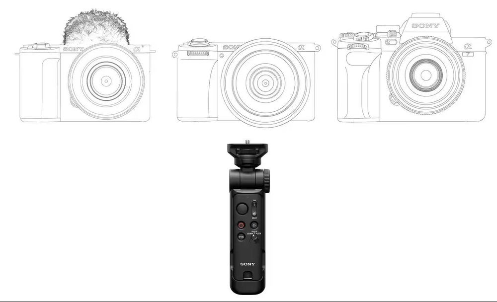 Sony GP‑VPT3 • Novo • Mini Tripé Original - Punho multifuncional (nunca Usado) +  2 anos Garantia