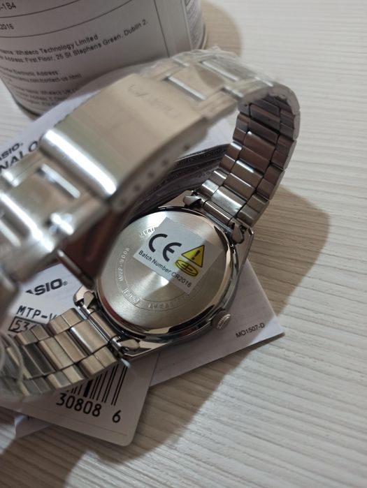 Часы Casio MTPV005D-1B ОРИГИНАЛ! MTP-E350B-1B Мужские Касио Годинник Касіо Новое