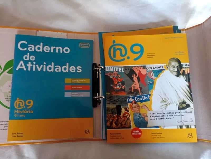 H.9 - História 9º Ano - Dossier do professor completo.
