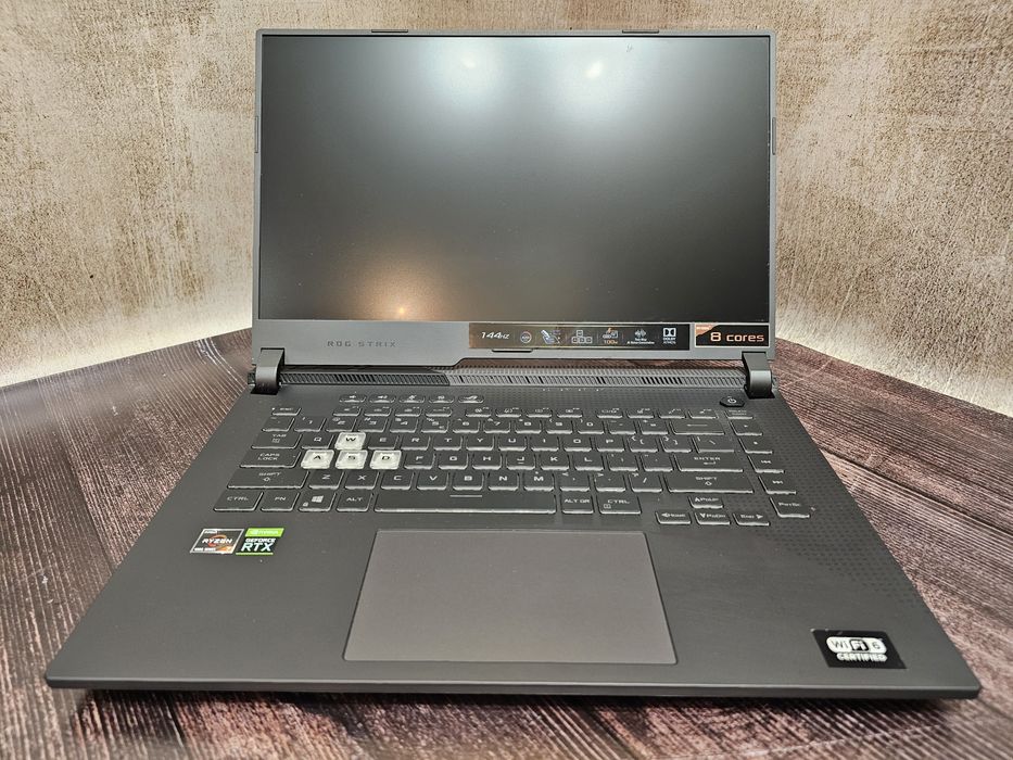 Ігровий ноутбук ASUS ROG Strix G15 G513IM (Ryzen 7 4800H/16Gb/RTX 3060/SSD 512Gb/IPS 144Hz) з гарантією