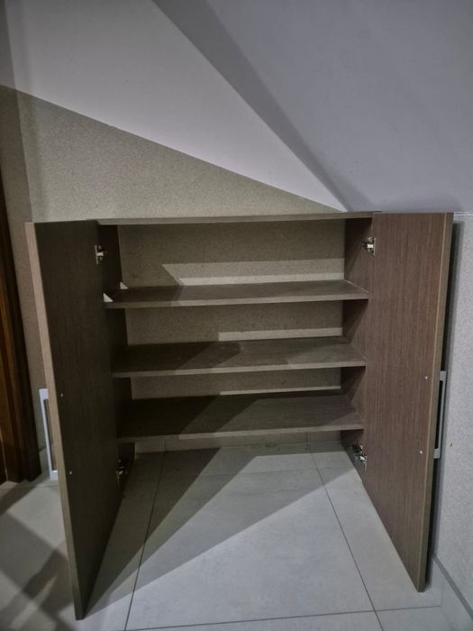 Szafa na buty brąz