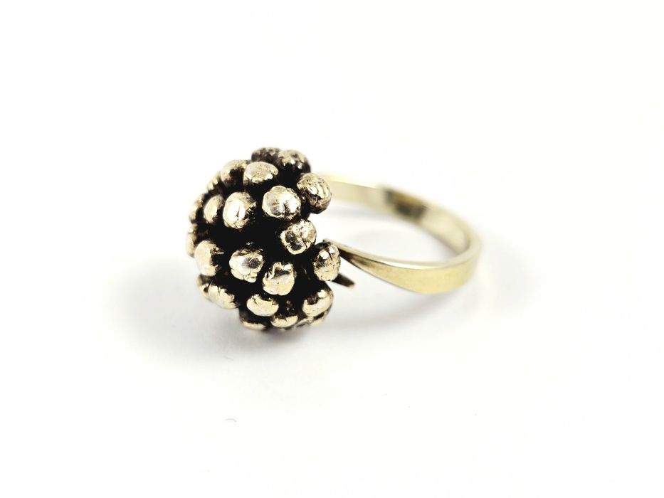 Pierścionek flora danica srebro 925