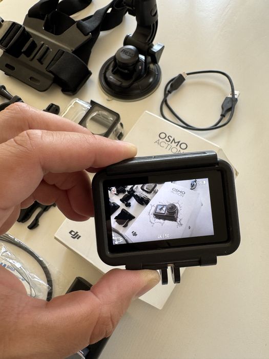 Câmera Dji osmo action 1.ª versão