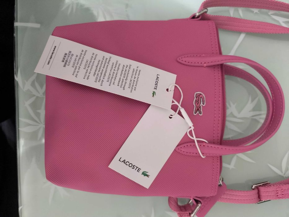 Mala Lacoste Rosa