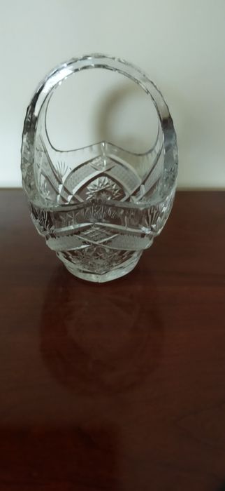 Koszyk kryształowy owocarka