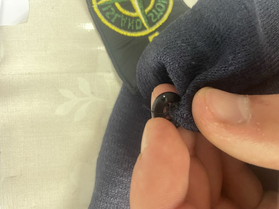 Stone island knit zip