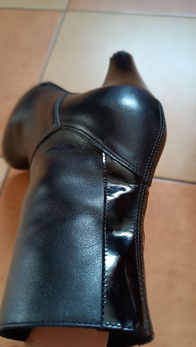 Buty, botki skórzane r. 38