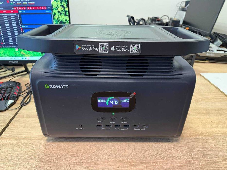Зарядная станция GROWATT INFINITY 2000 W/ Литий 1512 Wh/НАЛИЧИЕ КИЕВ