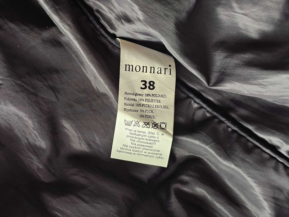 Damska Kurtka/Płaszcz Jesienno/Zimowa Monnari rozmair M 38 jak NOWA