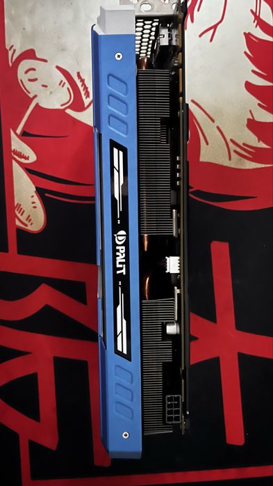 Продам видеокарту gtx 1070 8gb palit game rock в идеальном состоянии