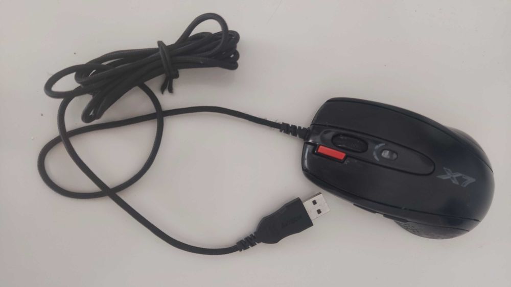 Проводная игровая мышь A4Tech X-710BK