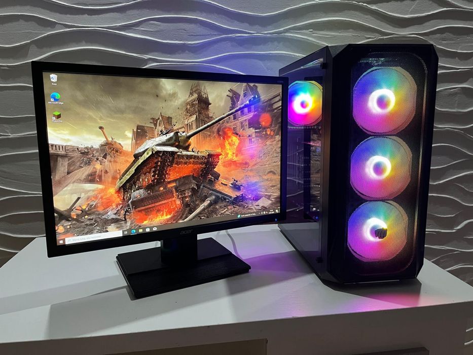 Komputer i5-7400 / GTX 1060 / SSD / HDD / 16 RAM / Gamingowy