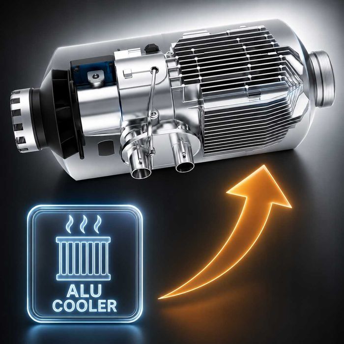 Автономка дизельна переносна 8 квт 12V/24/220, вебасто webasto 9 kw, автономка сухий фен