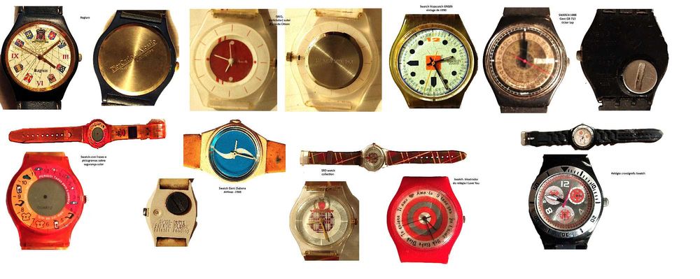 Relógios (Colecção) de Pé Alto, Parede, Sala, Pulso, Clássicos,Swatch