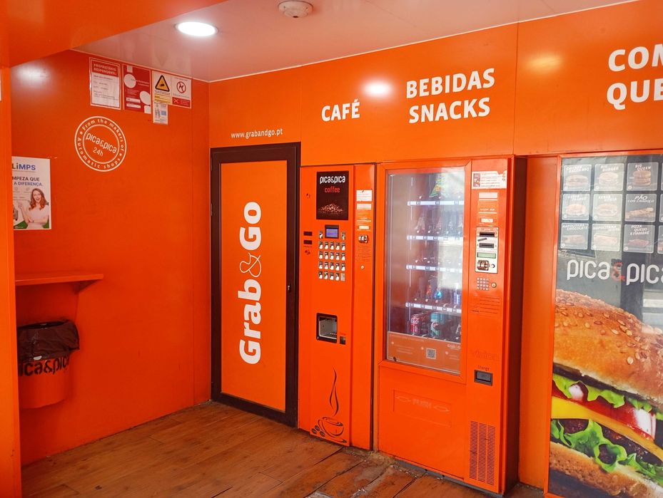 Loja vending Grab Go 24 horas
