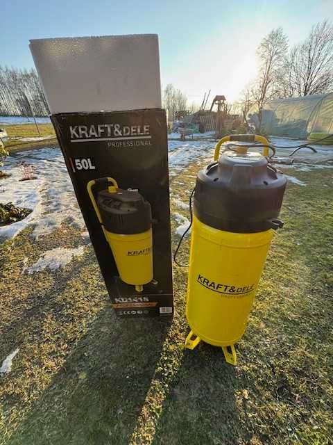 Kompresor bezolejowy 50L