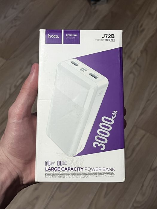 Павербанк Hoco 30000mah в ідеальному стані