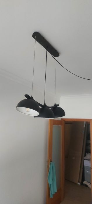 Candeeiro Sala Preto