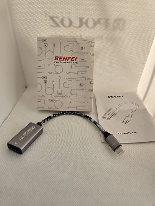 Nowy adapter USB-C do HDMI 4K 60Hz - Benfei