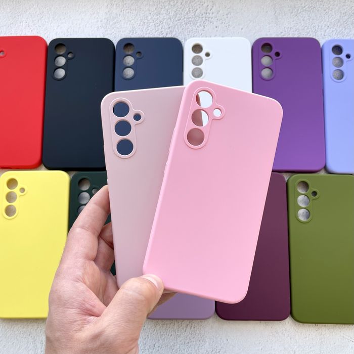 Чохол Silicone case ТОП якість Samsung A55 | Чехол Самсунг Гелекси А55