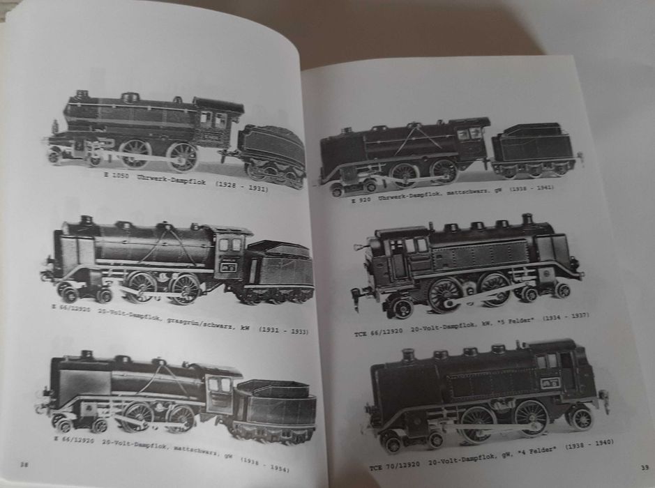Catalogo Schiffmann Marklin Escala 0 / Comboios