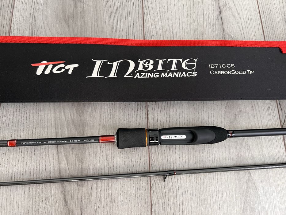 Спінінг Tict Inbite Azing Maniacs IB710-CS 2.40m 0.9-12.25g