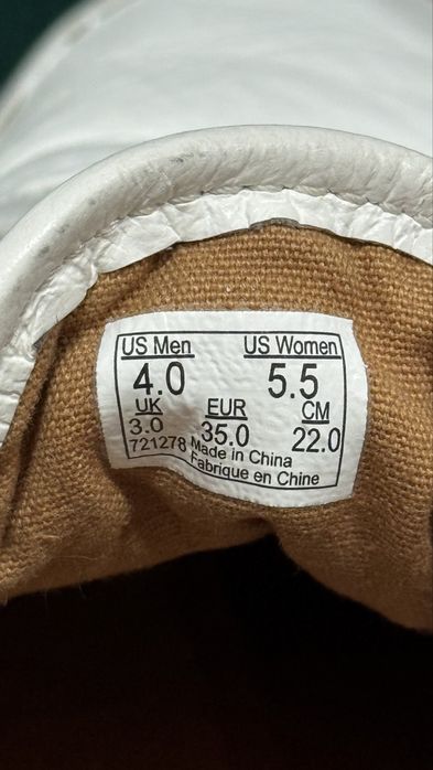 buty dziecięce skórzane firmy Vans